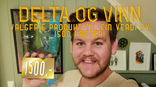 Konkurranse - vinn produkt til ein verdi av 1500 kroner! - Avslutta