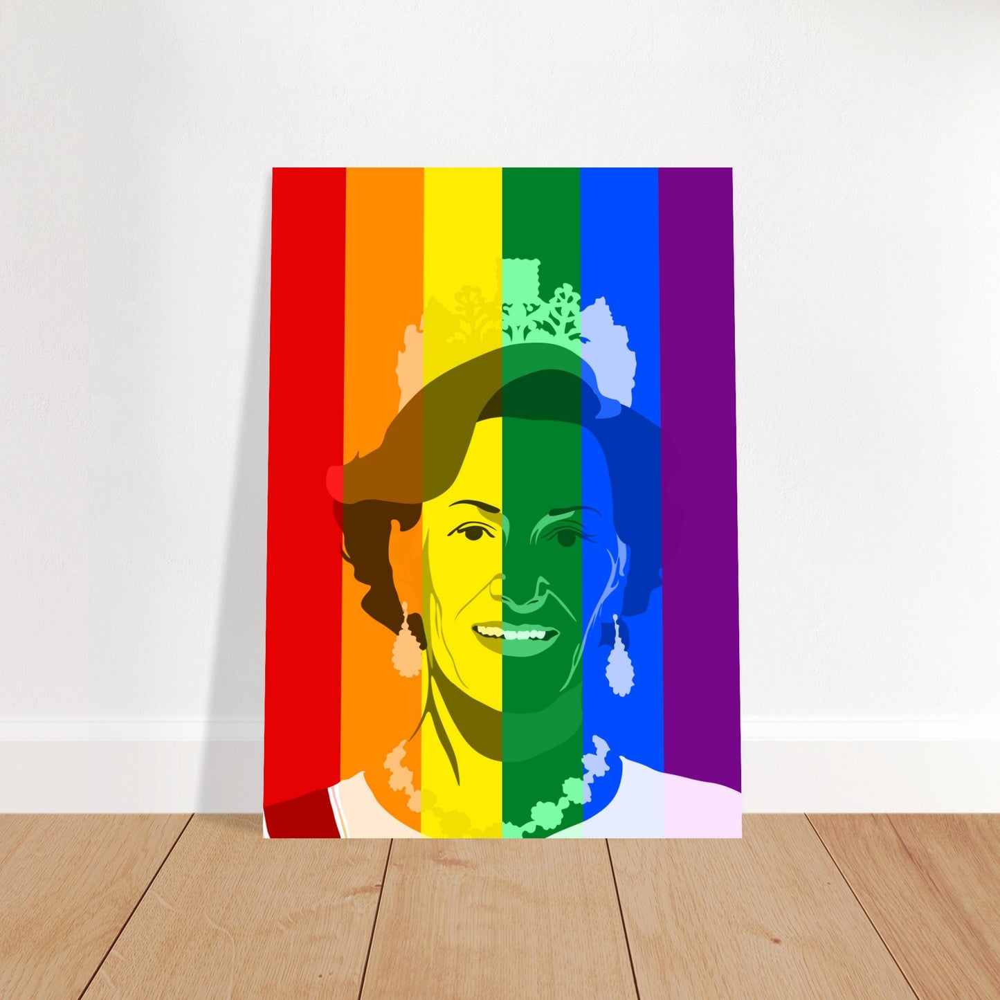 Dronning Sonja - prideplakat
